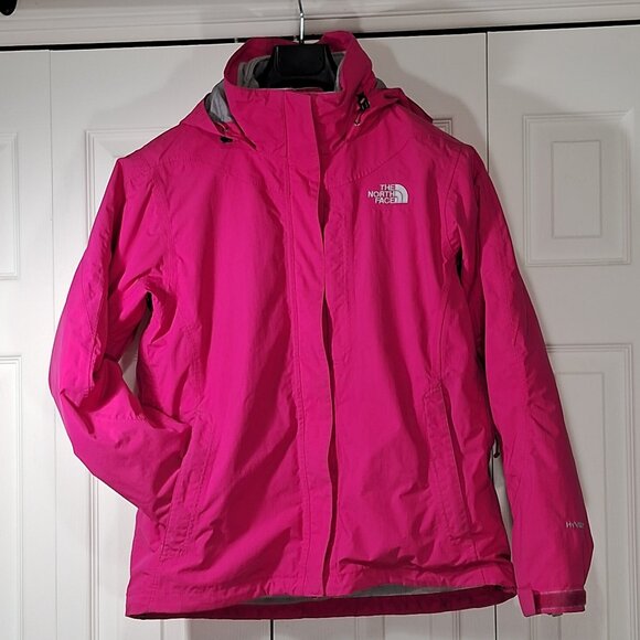 The North Face Hyvent Pink Jacket - Picture 1 of 16